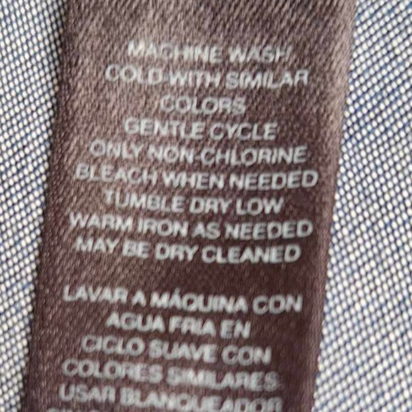 White House Black Market 3/4 Bell-Sleeve V-Neck Blouse Top Size 8 Medium - Picture 8 of 9